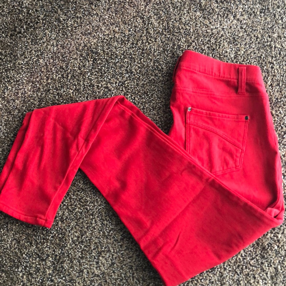 Red leggings size S(4/6)
